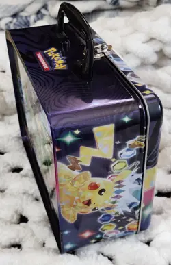 Pokemon Collectors 2024 Fall Collector LUNCHBOX Surging Sparks Pikachu EMPTY - Image 2