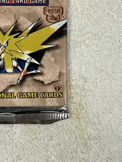 Pokemon Fossil 1st Editon Booster Pack Unweighed & Sealed Zapdos Art 4702771060714 - Image 4