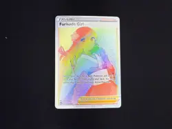 Furisode Girl Rainbow Full Art Secret Rare 205/195 NM Silver Tempest Pokemon TCG - Image 1