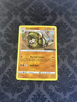 Sandaconda 082/163 Cosmo Rare Holo Battle Styles Gamestop Stamp Pokemon - Image 1