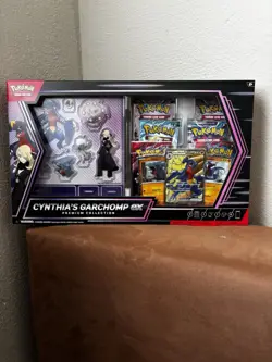 Pokemon Cynthia's Garchomp EX Premium Collection 😻😻￼ - Image 1