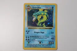 Pokemon Gyarados 6/102 Holo Shadowless Base Set WOTC 1999 LP/MP - Image 1