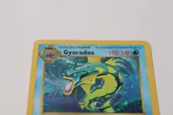 Pokemon Gyarados 6/102 Holo Shadowless Base Set WOTC 1999 LP/MP - Image 3