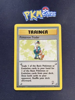 Pokemon TCG Pokemon Trader Base Set 2 106/130 Regular Rare LP. - Image 1