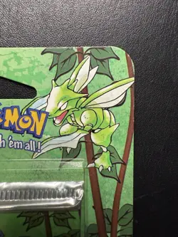 RARE! 1999 WOTC Pokemon Jungle Blister Pack Scyther Art SEALED NEW - Image 5