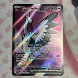 Bombirdier ex 234/182 Pokemon TCG SV04: Paradox Rift Holo NM - Image 1