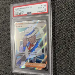 ✨✨ PSA 10 CYRANO 2024 #230 POKEMON SSP EN-SURGING SPARKS ULTRA RARE - Image 3