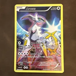 Pokemon Arceus XY116 Full Art Black Star Promo - Image 1