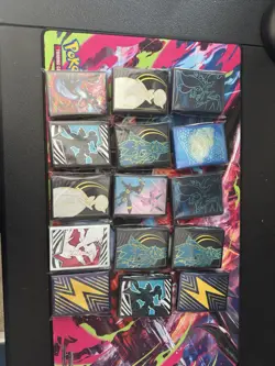 Pokemon TCG Sleeves multiple set arts Lot of 15 - Image 1
