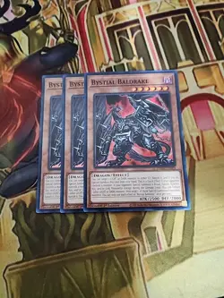 3X Bystial Baldrake PHHY-EN004 Common 1st Edition NM Yugioh - Image 1
