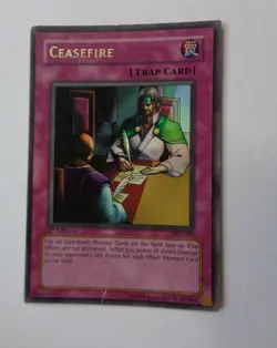 Ceasefire PSV-030 (Ultra Rare, 1st Edition, Moderately Played / MP) Yugioh - Image 1