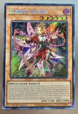 YuGiOh: Burst Protocol - Elfnote Lucina - BPRO-EN024 - Secret Rare - 1st Edition - Image 1
