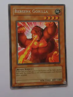 Berserk Gorilla IOC-013 (Rare, Unlimited, Lightly Played) Yugioh - Image 1