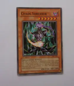 Chaos Sorcerer IOC-023 (Common, 1st Edition, Creased) Yugioh - Image 1