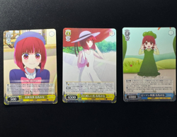 Oshi no Ko Lot of 3 – Kana Arima R cards – Weiss Schwarz - Japanese – NM - Image 2