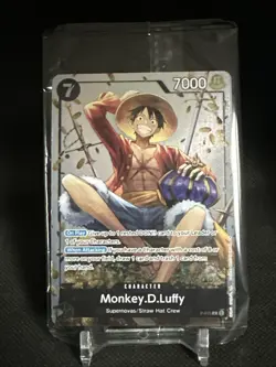 Monkey.D.Luffy (Tin Pack Set Vol. 2) P-075 One Piece Promotion Cards Sealed #1 - Image 1