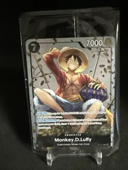 Monkey.D.Luffy (Tin Pack Set Vol. 2) P-075 One Piece Promotion Cards Sealed #1 - Image 4