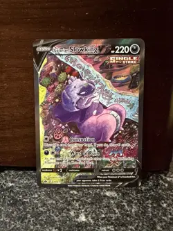 Pokemon Galarian Slowking VMAX TCG Card Sword & Shield Chilling Reign 179/198 - Image 3