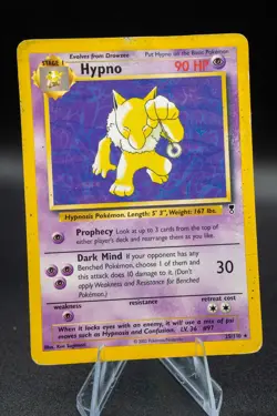 Hypno 25/110 Legendary Collection Vintage Pokemon Card HP Heavy Play See Photos - Image 1