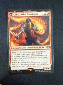 Clive, Ifrit's Dominant - Final Fantasy (MTG) NM - Image 1