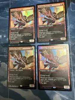 Slickshot Show-Off store Championship Promo Mtg Magic The Gathering Foil 4x - Image 1