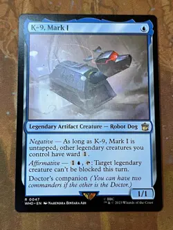 1x K-9, MARK 1 - Doctor Who - MTG - Magic the Gathering - Image 1