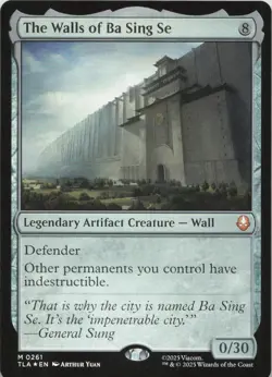The Walls of Ba Sing Se - FOIL - M Avatar: The Last Airbender 261 - MTG - Image 1