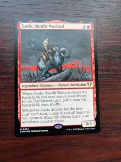 1x GODO, BANDIT WARLORD - COmmnander - MTG - Magic the Gathering - Image 1
