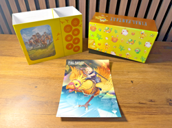 Magic MTG Final Fantasy Chocobo Bundle EMPTY Storage Deck Box + Poster Tokens L2 - Image 1