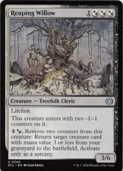 Reaping Willow U Lorwyn Eclipsed 240 NM MTG - Image 1