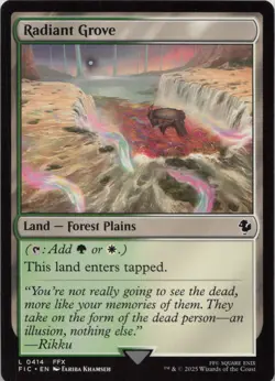 Radiant Grove L Commander: FINAL FANTASY 414 NM MTG - Image 1