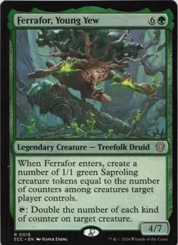 Ferrafor, Young Yew R Commander: Lorwyn Eclipsed 16 NM MTG - Image 1