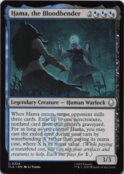 Hama, the Bloodbender U Avatar: The Last Airbender 224 NM MTG - Image 1