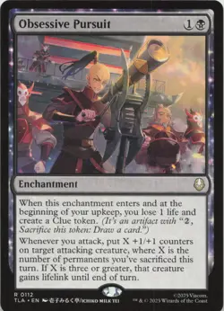 Obsessive Pursuit R Avatar: The Last Airbender 112 NM MTG - Image 1