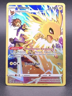 Pokemon Jolteon TG04/TG30 Swsh09 Brilliant Stars Trainer Gallery Ultra Rare Holo - Image 1