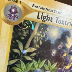 Pokemon TCG Celebrations Light Toxtricity SWSH137 Black Star Promo TREE SWIRL - Image 3