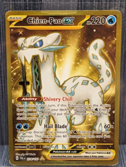 Pokemon TCG Near Mint or + Chien-Pao EX - 274/193 - Paldea Evolved - Hard Sleeve - Image 1
