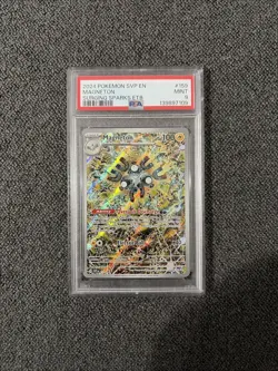 2024 POKEMON SVP EN-SV BLACK STAR PROMO #159 MAGNETON PSA 9 - Image 1