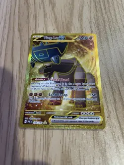 Pokemon Card - Ting-Lu ex Paldea Evolved 275/193 Hyper Rare Full Art Gold Holo - Image 1