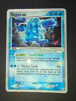 Pokemon Regice ex 97/101 Hidden Legends Holo RAW Moderately Played - Image 1