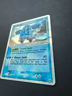 Pokemon Regice ex 97/101 Hidden Legends Holo RAW Moderately Played - Image 3