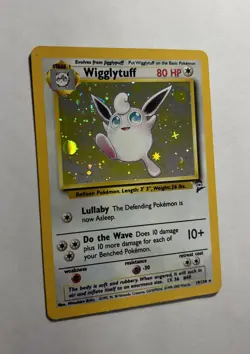 2001 Base Set 2 Wigglytuff Cosmos Holo 19/130 Rare WOTC Pokemon Card TCG NM Mint - Image 2