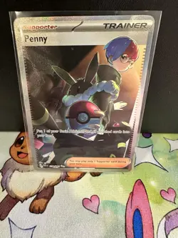 Penny 239/091 SV Paldean Fates Special Illustration Rare Pokemon TGC - NM - Image 1