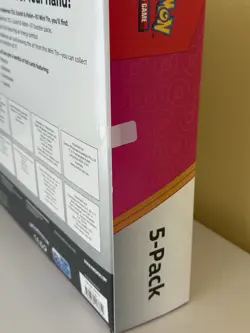 Pokemon 5-Pack Trading Card Game Scarlet and Violet 151, New 2024 - Image 3