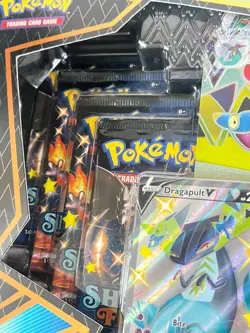 Shiny Dragapult VMax Premium Collection Shining Fates Factory Sealed Pokemon TCG - Image 4