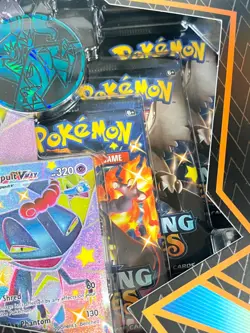 Shiny Dragapult VMax Premium Collection Shining Fates Factory Sealed Pokemon TCG - Image 5