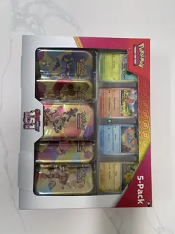 Pokemon Trading Card Game Scarlet & Violet—151 Mini Tin - 151 Booster Packs - Image 1