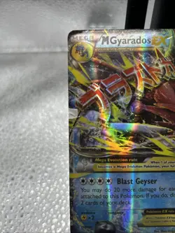 M Gyarados EX 27/122 Breakpoint Holo pokemon TCG - Image 2
