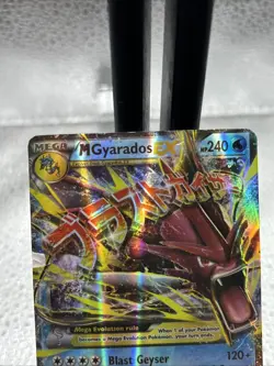 M Gyarados EX 27/122 Breakpoint Holo pokemon TCG - Image 3