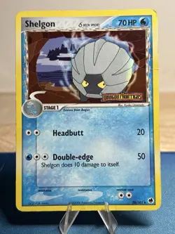 Shelgon 38/101 Reverse Holo EX Dragon Frontiers Stamped Delta Species Pokemon MP - Image 1
